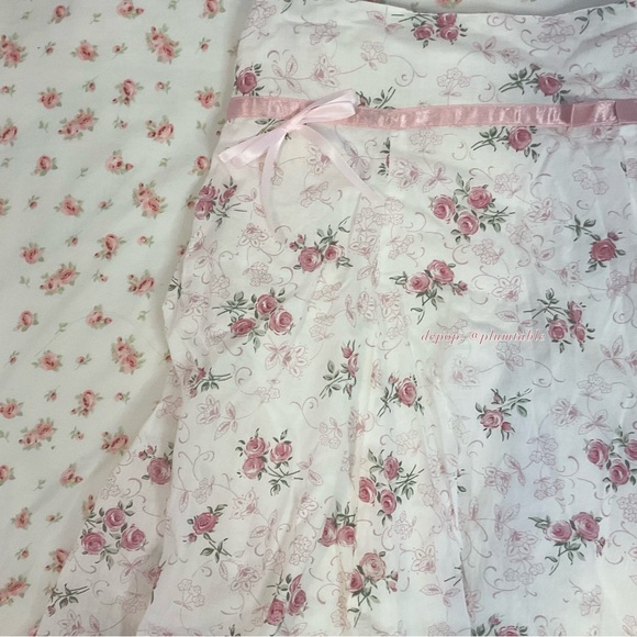 Vintage Coquette Pink Skirt - Picture 3 of 4